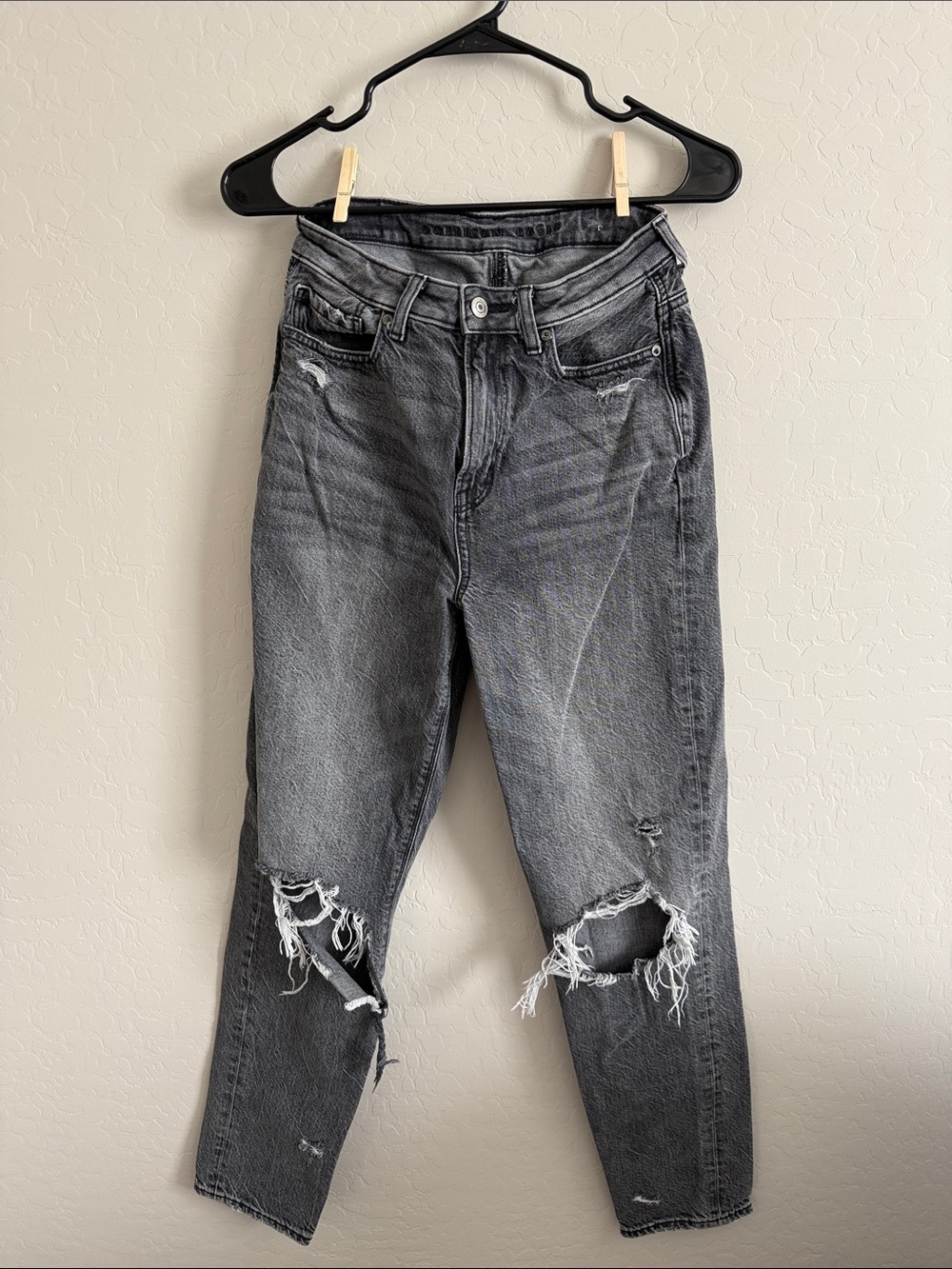 Black denim